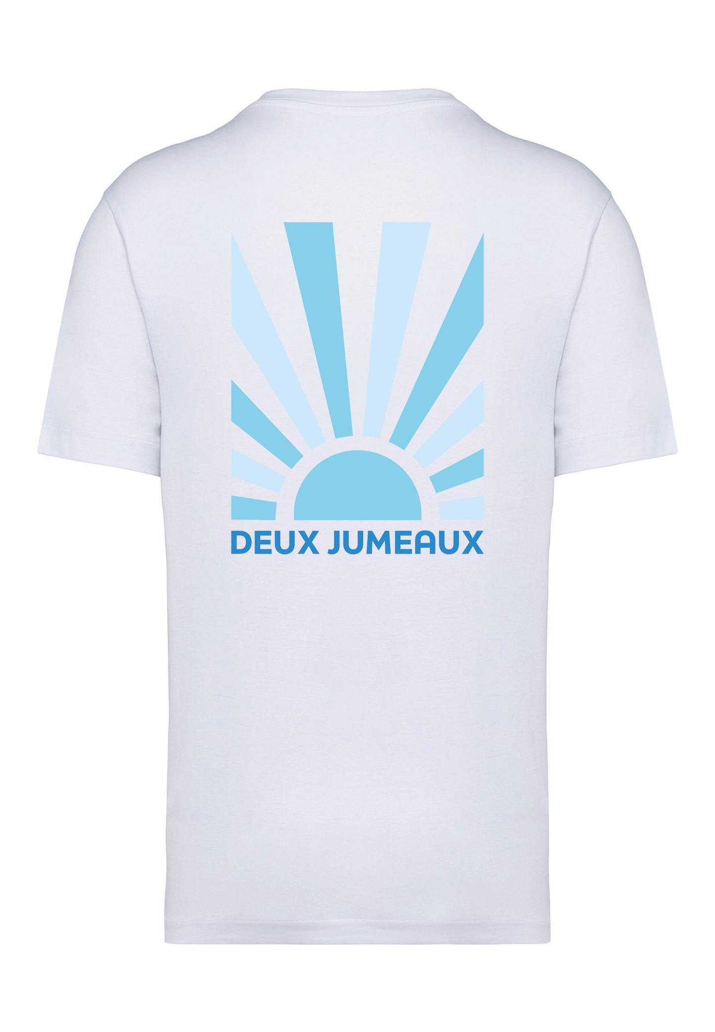 Oversized T-Shirt Sunrise - Wit