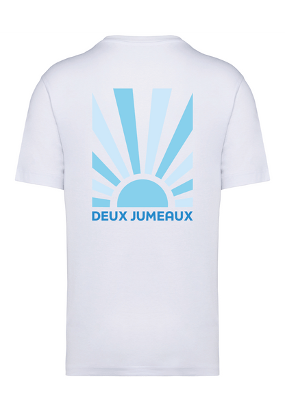Oversized T-Shirt Sunrise - Wit